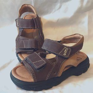 Umi Leather Toddler Boy Sandals Size 7